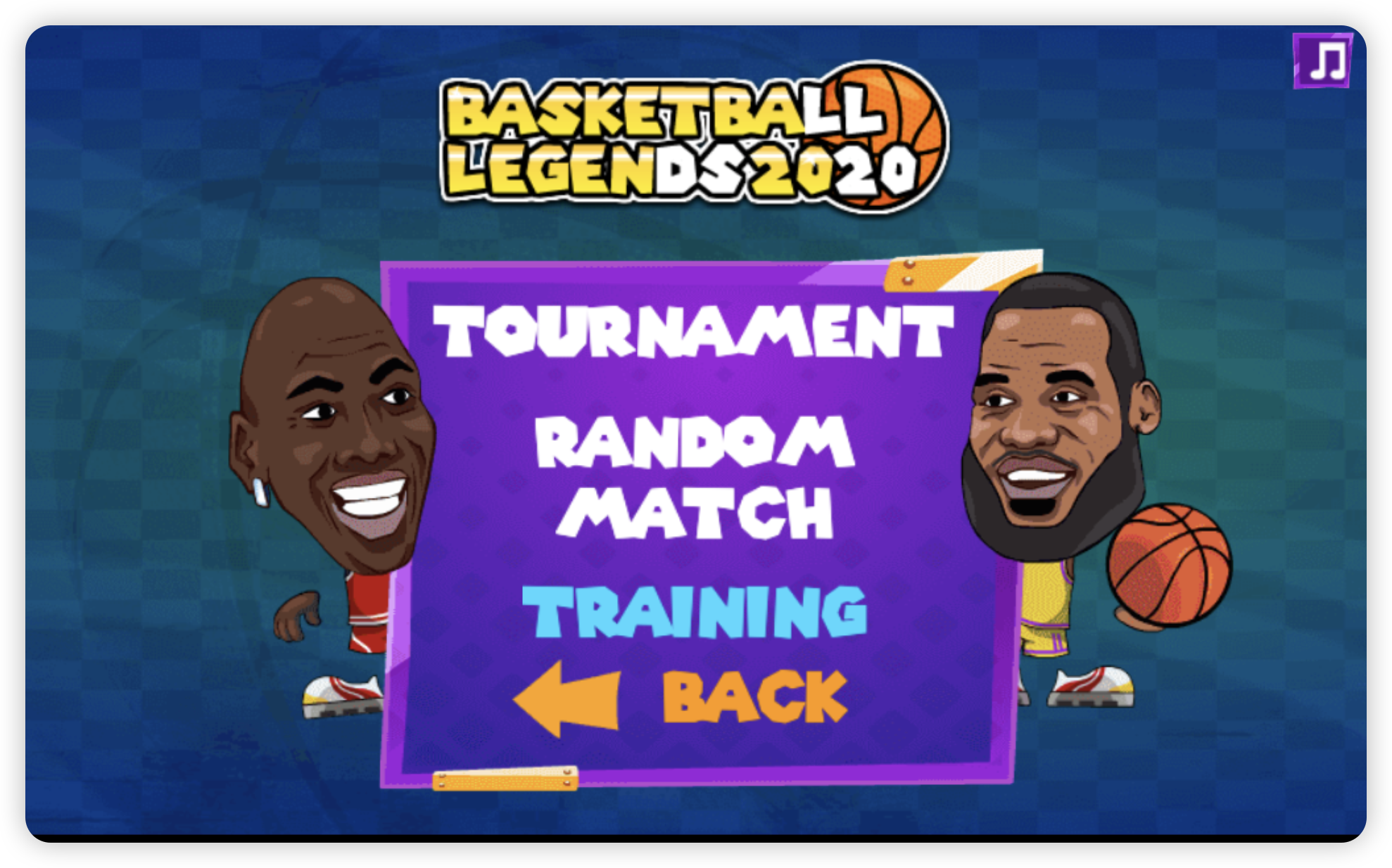 Basketball Legends Game